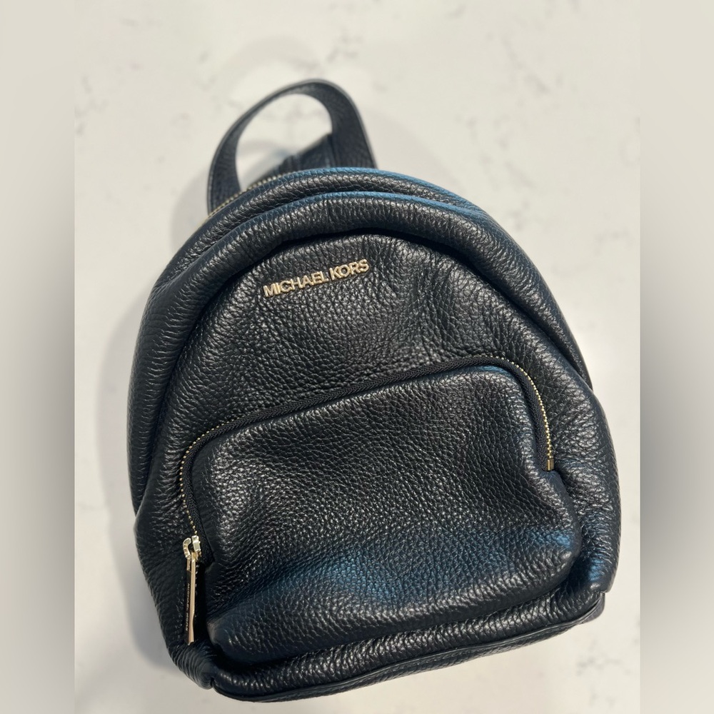 Michael Kors small backpack purse